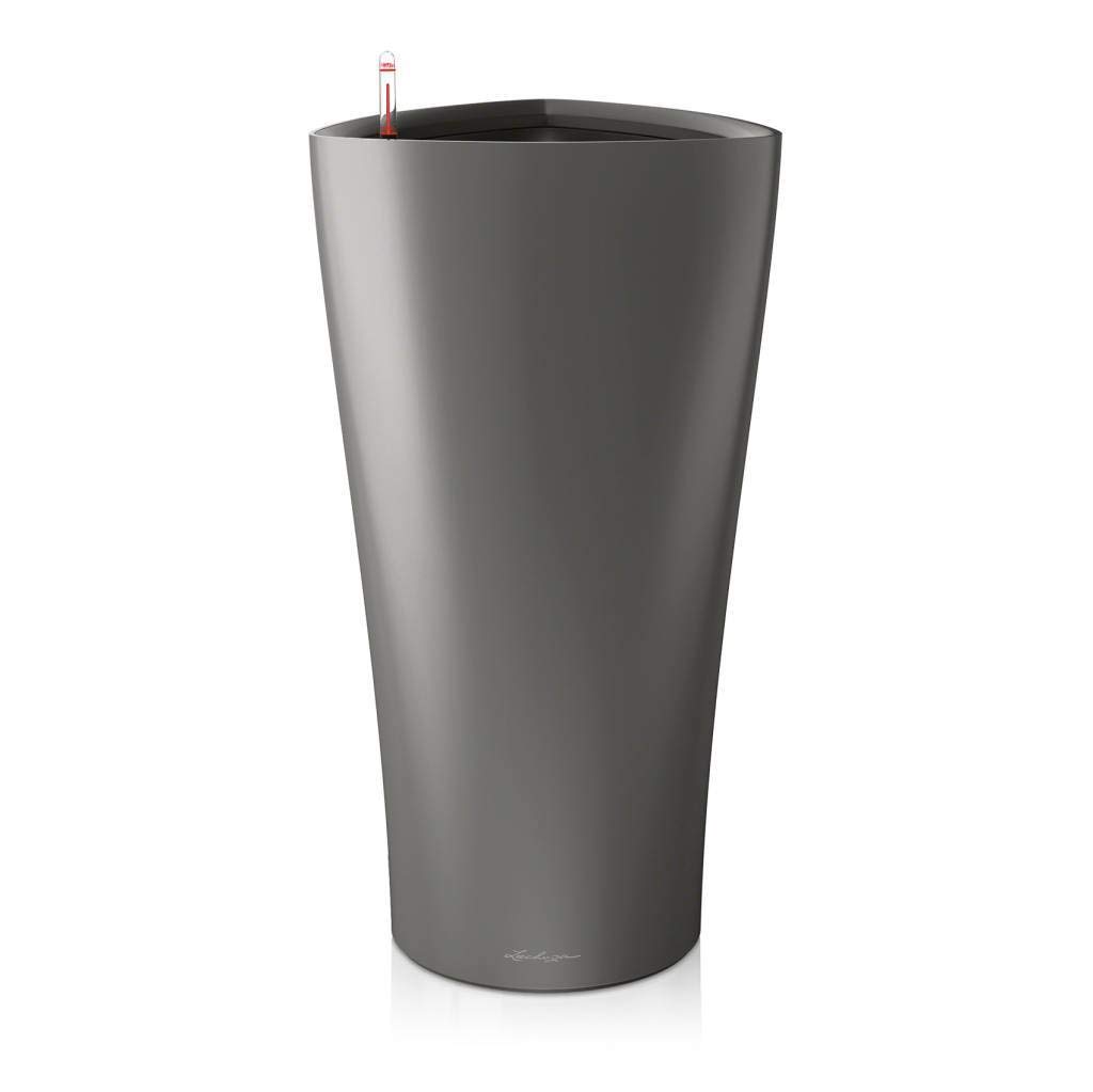 lechuza-delta-30-pflanzs-ule-anthrazit-metallic-mit-bew-sserungssystem image 1