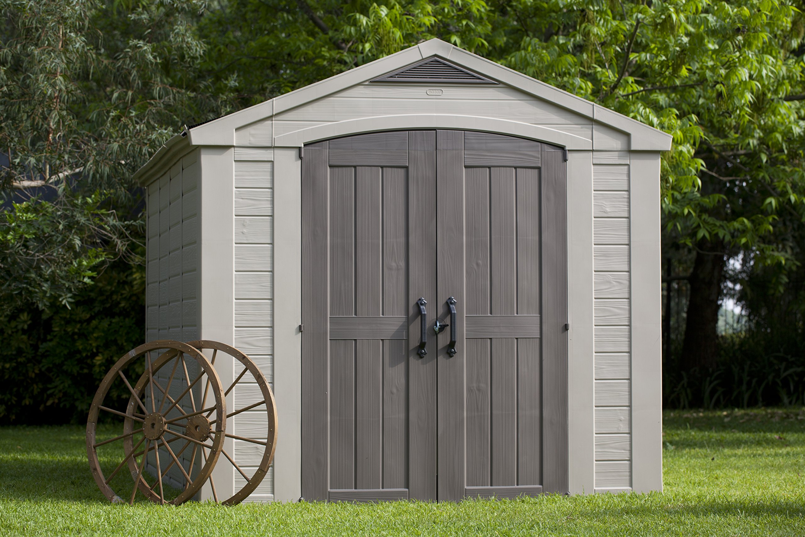 keter-ger-tehaus-factor-8x11-beige-kunststoff-gartenhaus-256-5-x-332-x-243-cm image 2