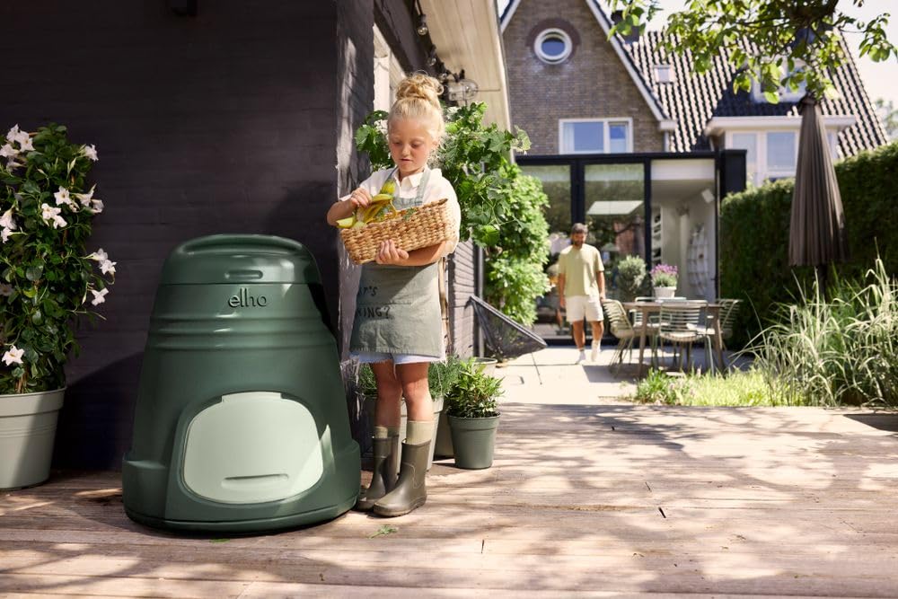 elho-green-basics-komposter-200l-leaf-green-komposter-aus-recycling-kunststoff image 6