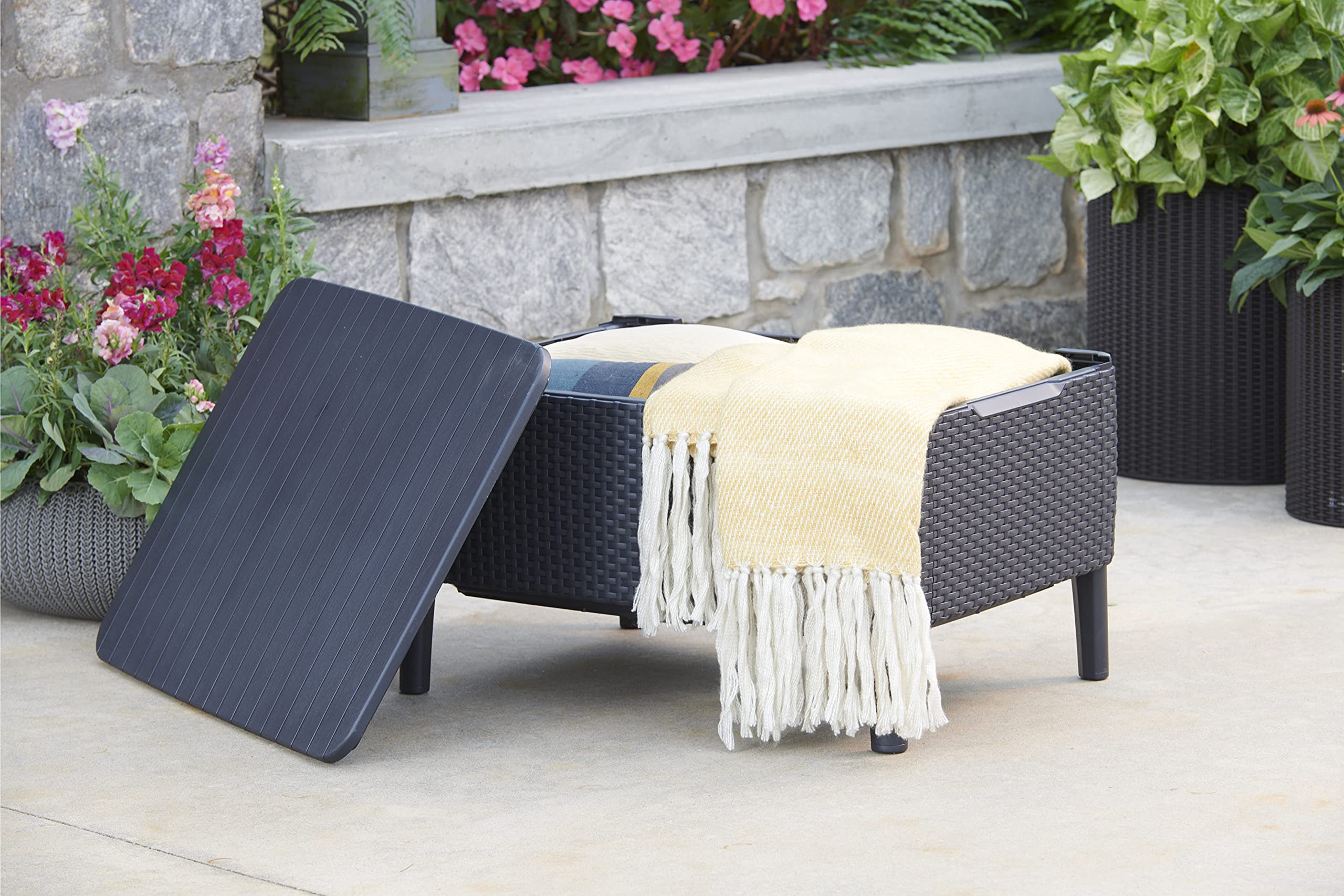 allibert-by-keter-salemo-4-teiliges-gartenm-bel-set-rattanoptik-grau image 6