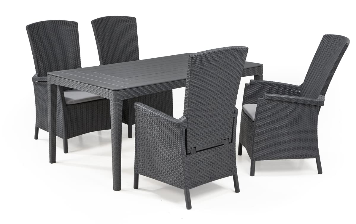keter-vermont-verstellbarer-dining-sessel-graphit-mit-sitzkissen image 5