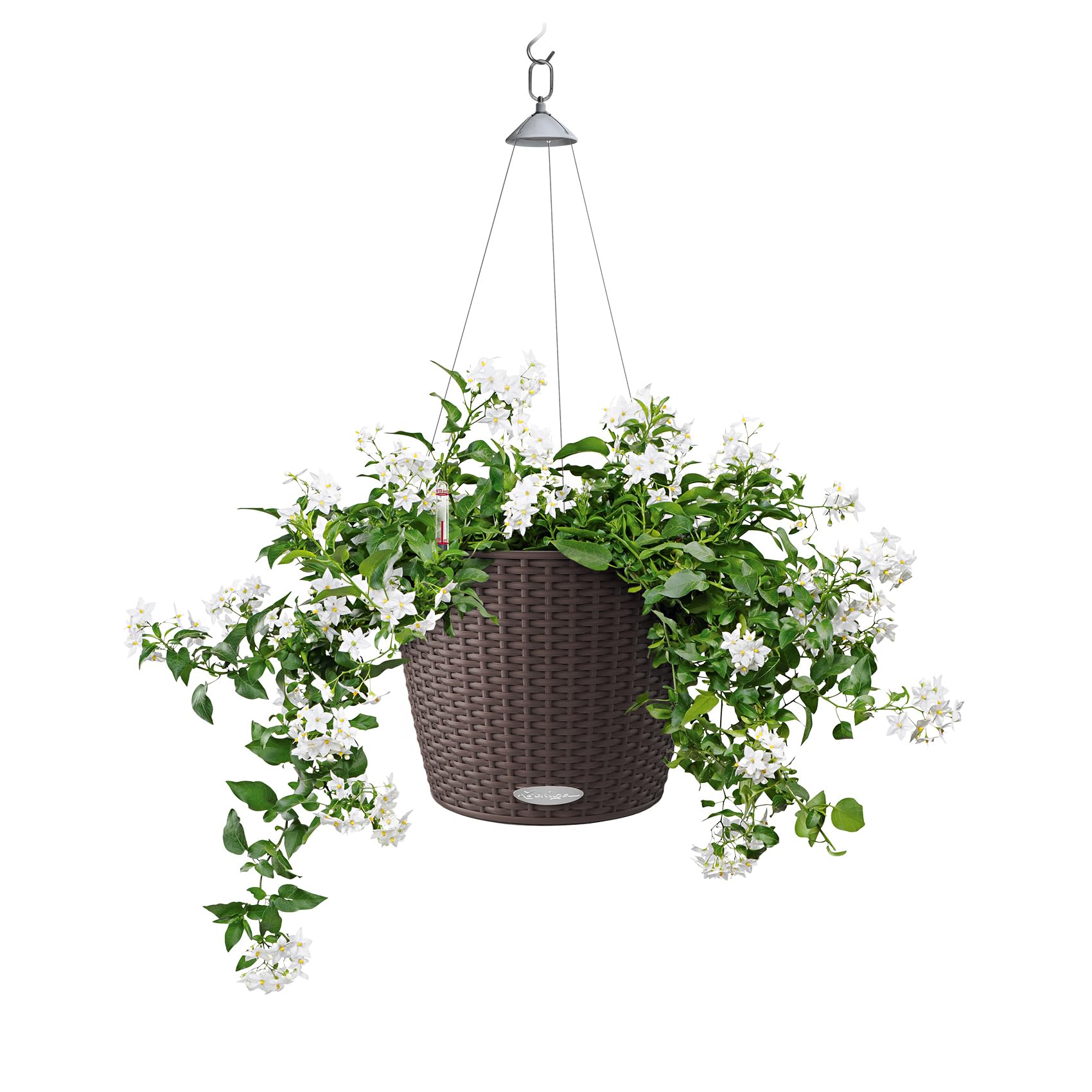 lechuza-nido-cottage-28-h-ngeampel-mit-bew-sserungssystem-27-x-23-cm-mokka image 2