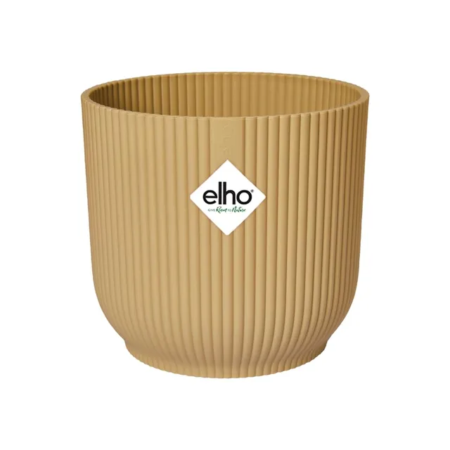 elho-vibes-fold-rund-rollen-35-cm-blumentopf-buttergelb image 1