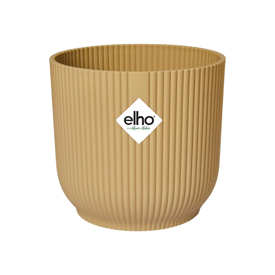 elho-vibes-fold-rund-rollen-35-cm-blumentopf-buttergelb image 1