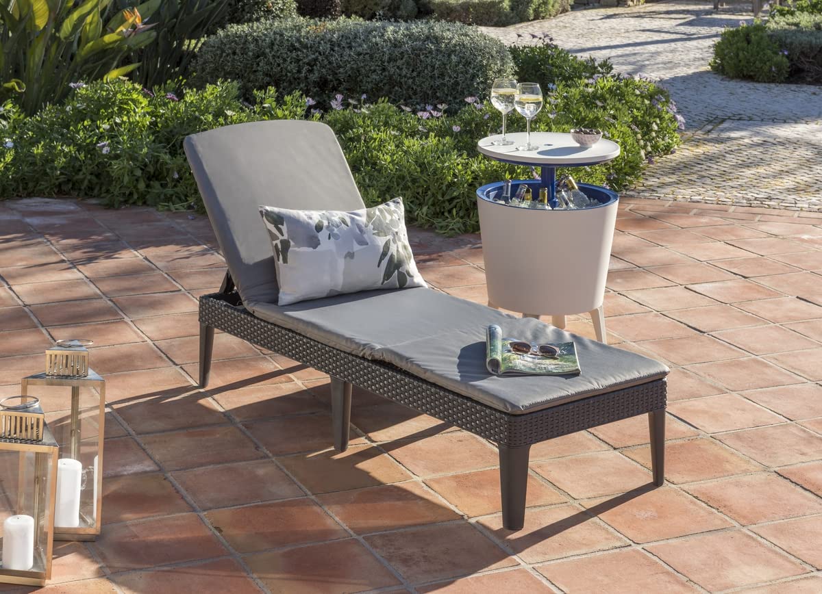 keter-jaipur-sonnenliege-gartenliege-mit-auflage-187-x-58-x-29-cm-graphitgrau image 2