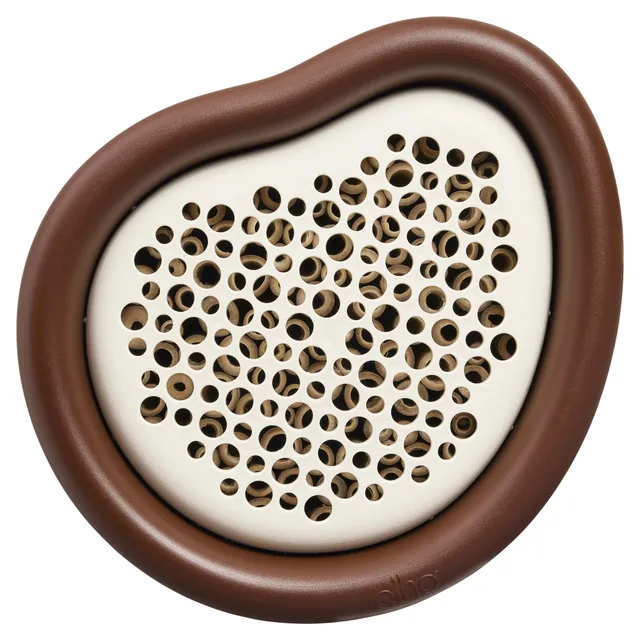 elho-organic-bienenhotel-25cm-l-27-4-x-b-16-8-x-h-25-4-cm-chestnut-brown image 1