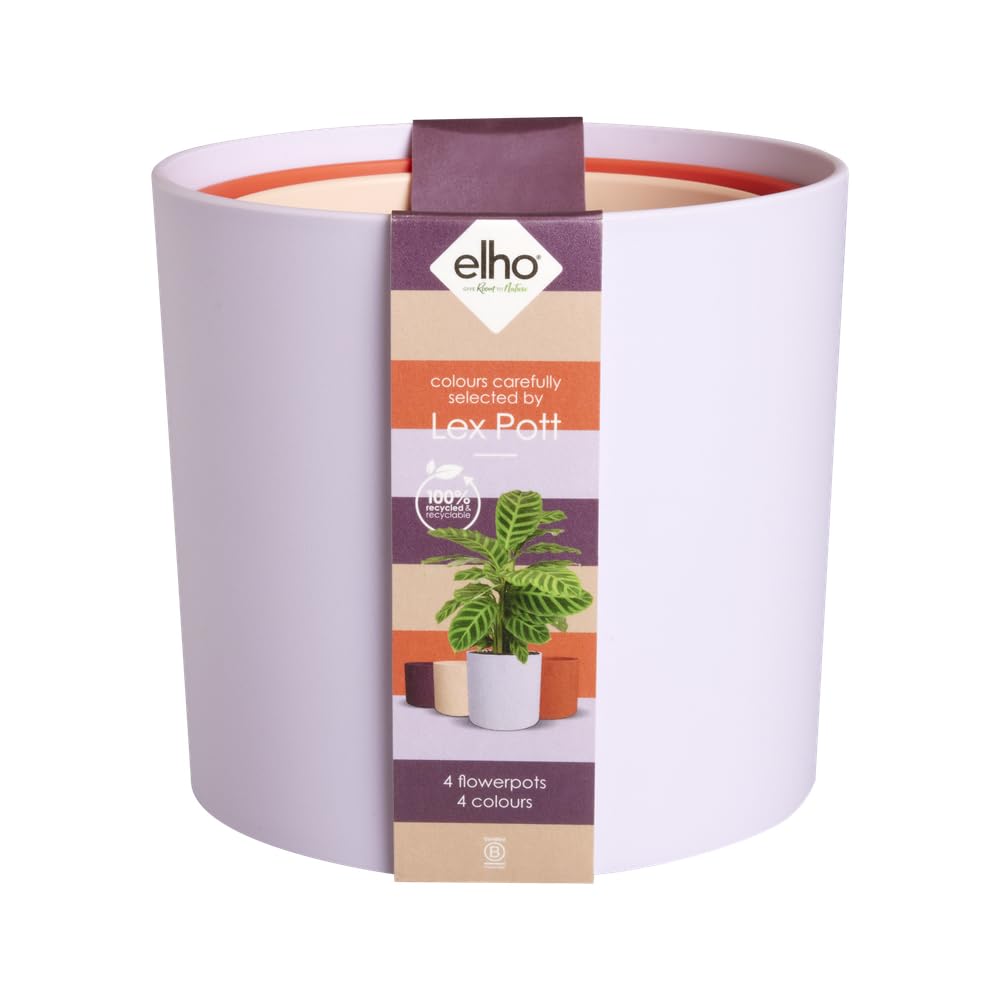 elho-lex-pott-set-15-cm-blumentopf-soft-lilac-14-8-x-h-13-6-cm-4-teilig-f-r-inne image 1