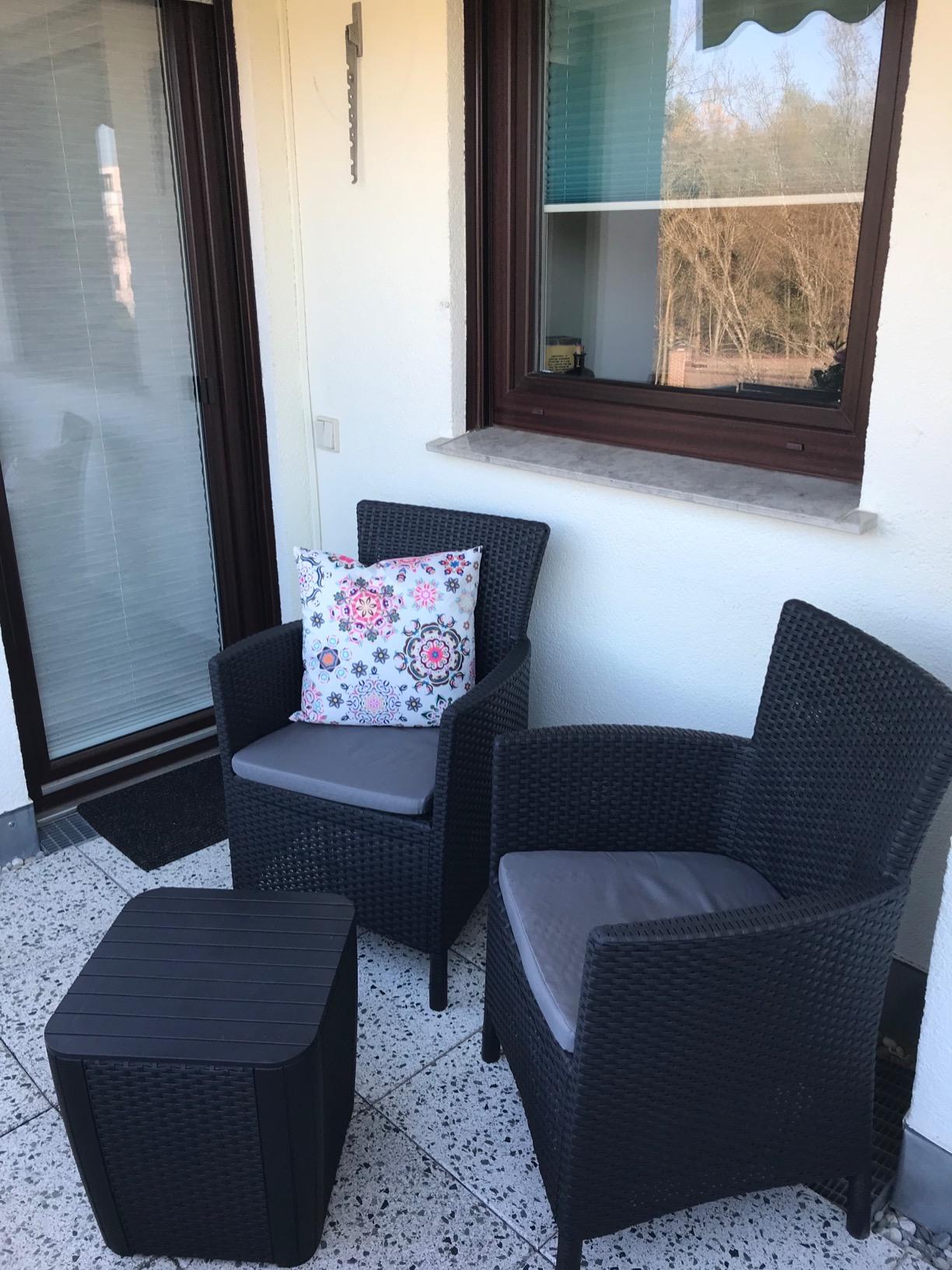 Perfekt für kleinen Balkon