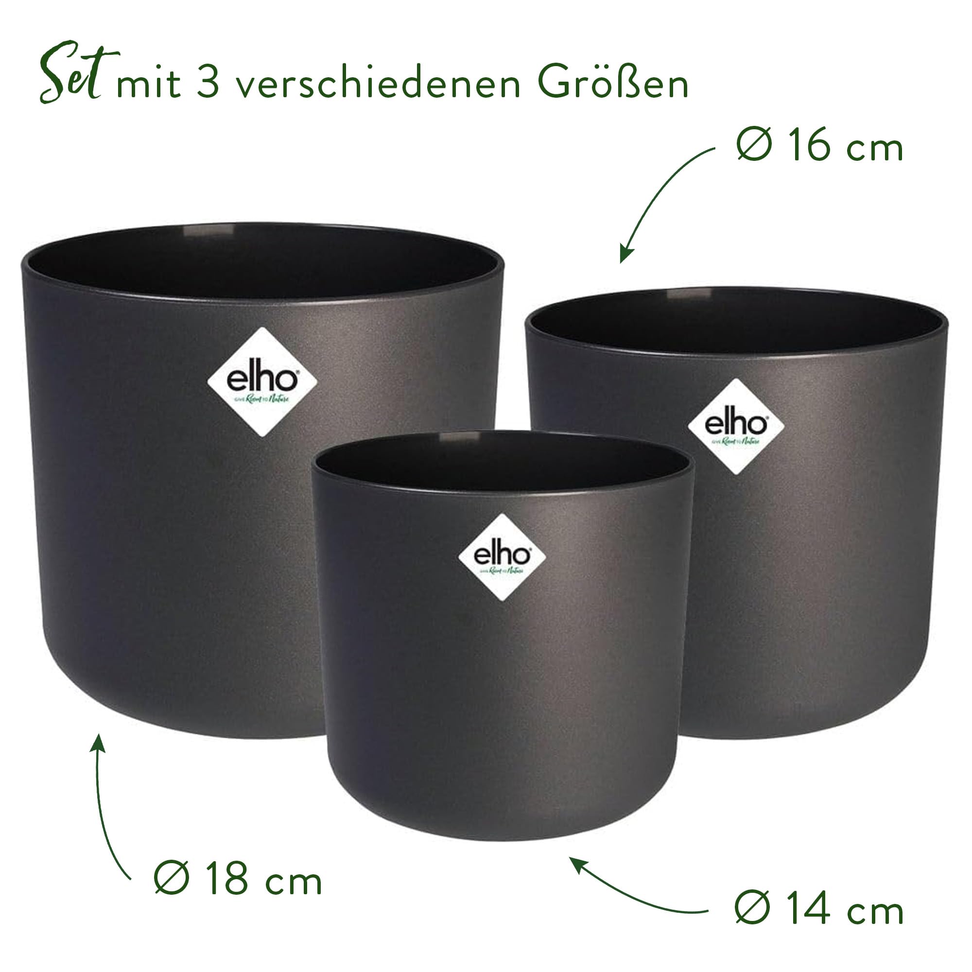 elho-b-for-soft-rund-14-16-18-anthracite-bertopf-18-x-h-16-5-cm-3er-set-f-r-inne image 2