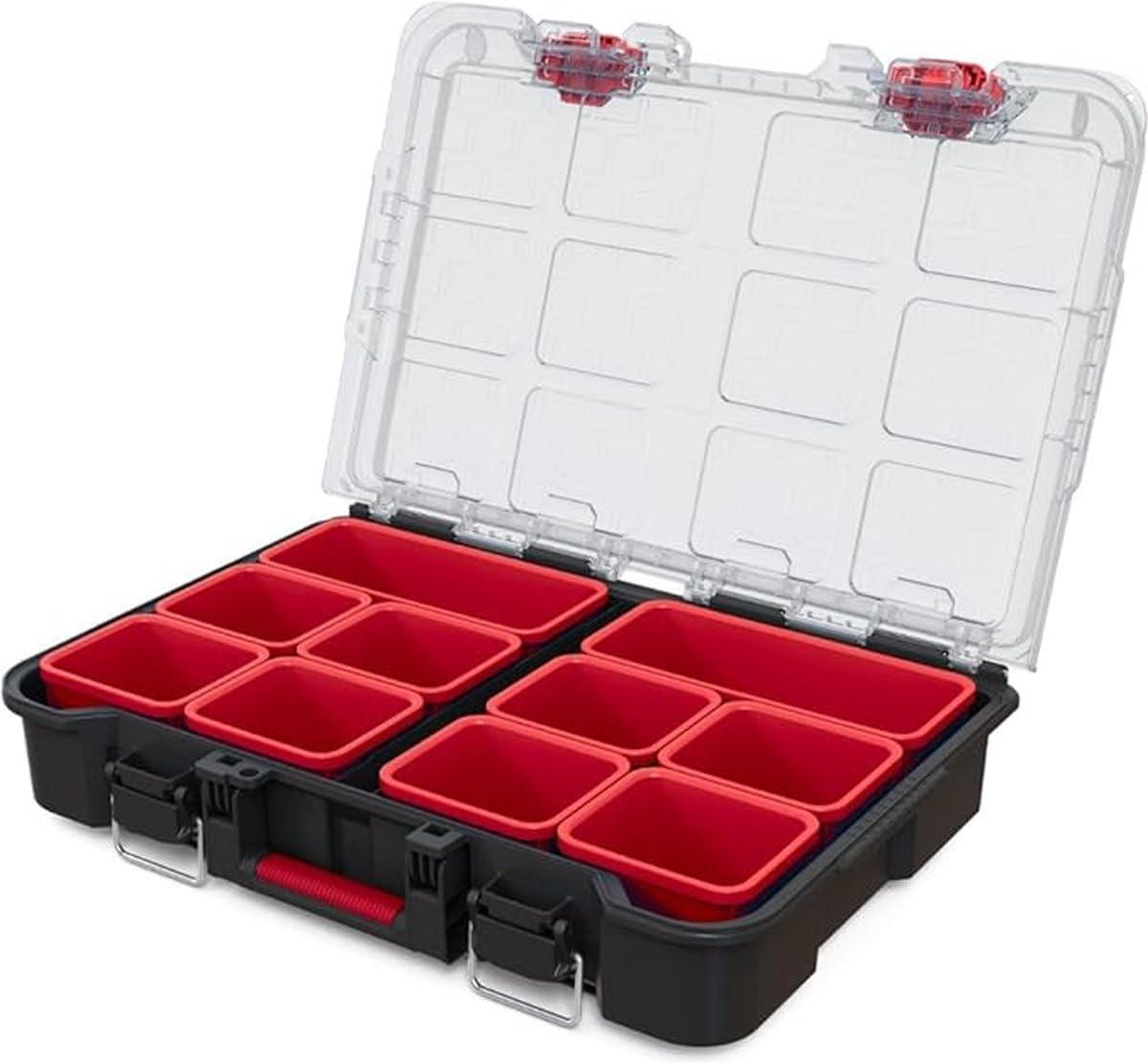 keter-stack-roll-system-werkzeugbox-mobil-schwarz-rot image 3