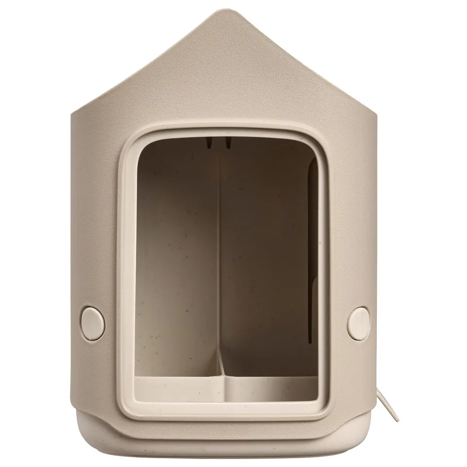 elho-cosy-bird-feeder-vogelfutterhaus-und-vogeltr-nke-18-cm-pilzbeige image 1