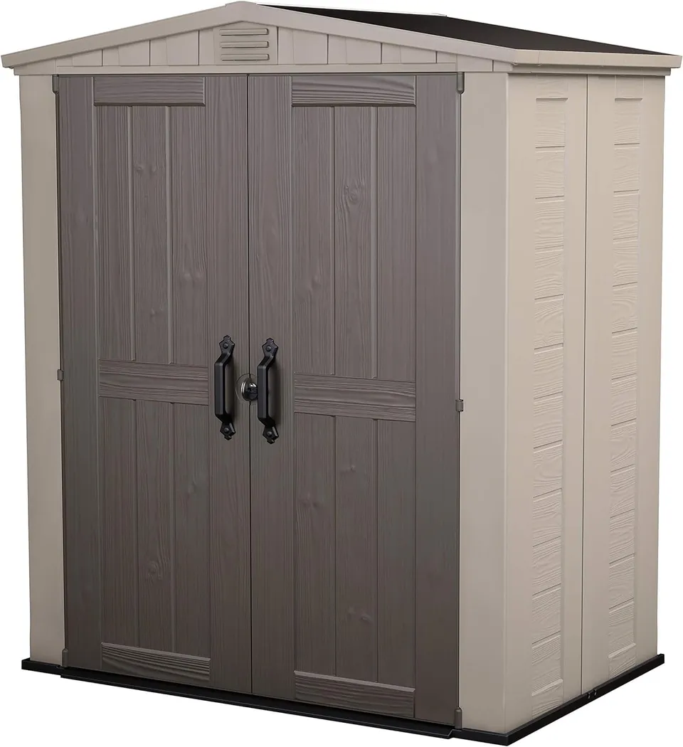 keter-factor-6x3-ger-tehaus-beige-178-x-113-5-x-208-cm-3-1-m-kunststoff-gartenha image 1
