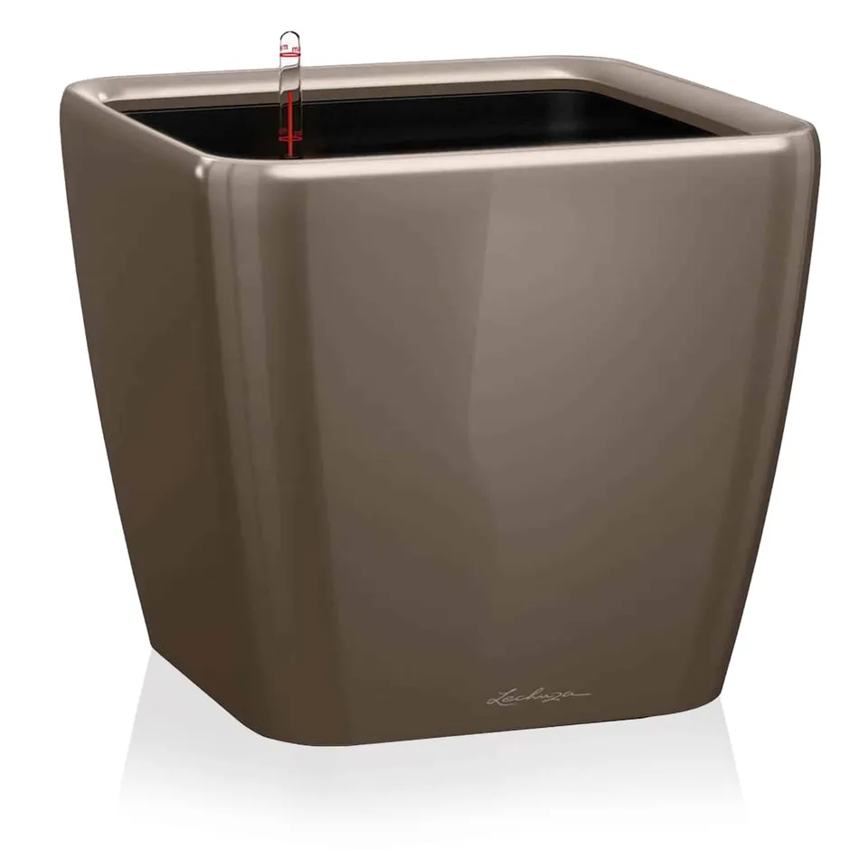 lechuza-quadro-premium-ls-50-taupe-hochglanz-pflanzw-rfel-mit-bew-sserung image 1