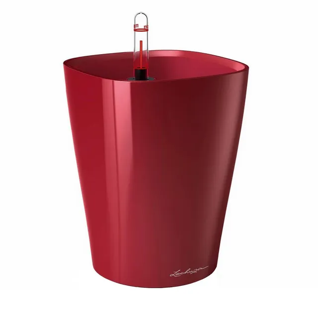 lechuza-deltini-scarlet-rot-hochglanz-14x14x18-cm image 1
