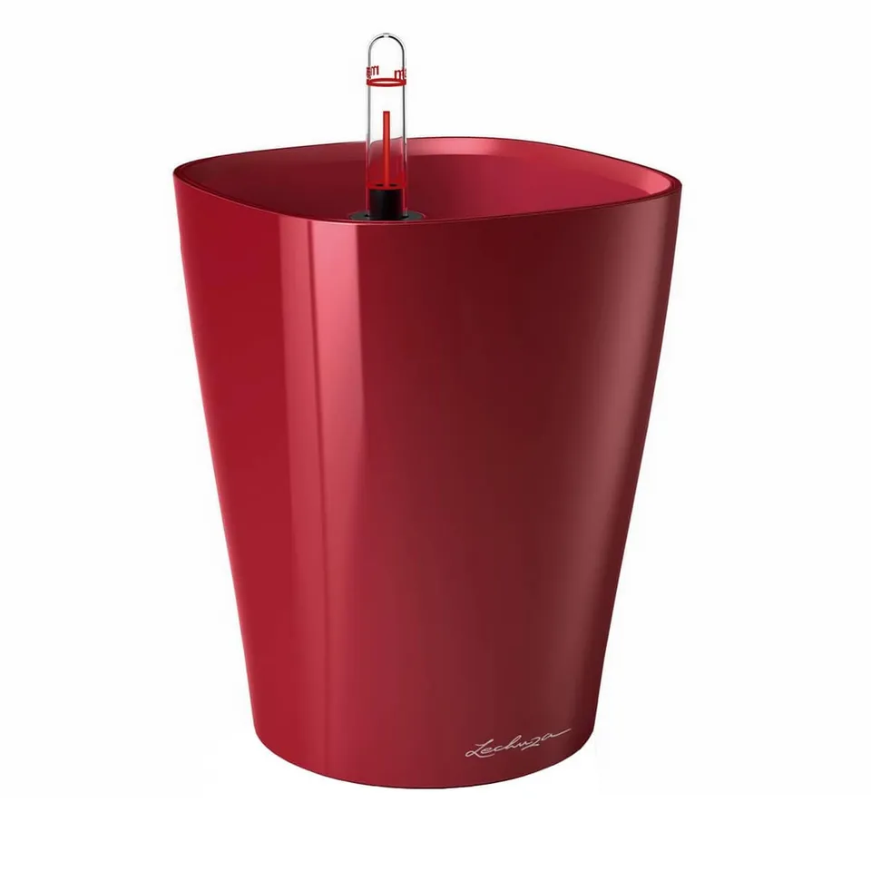 lechuza-deltini-scarlet-rot-hochglanz-14x14x18-cm image 1