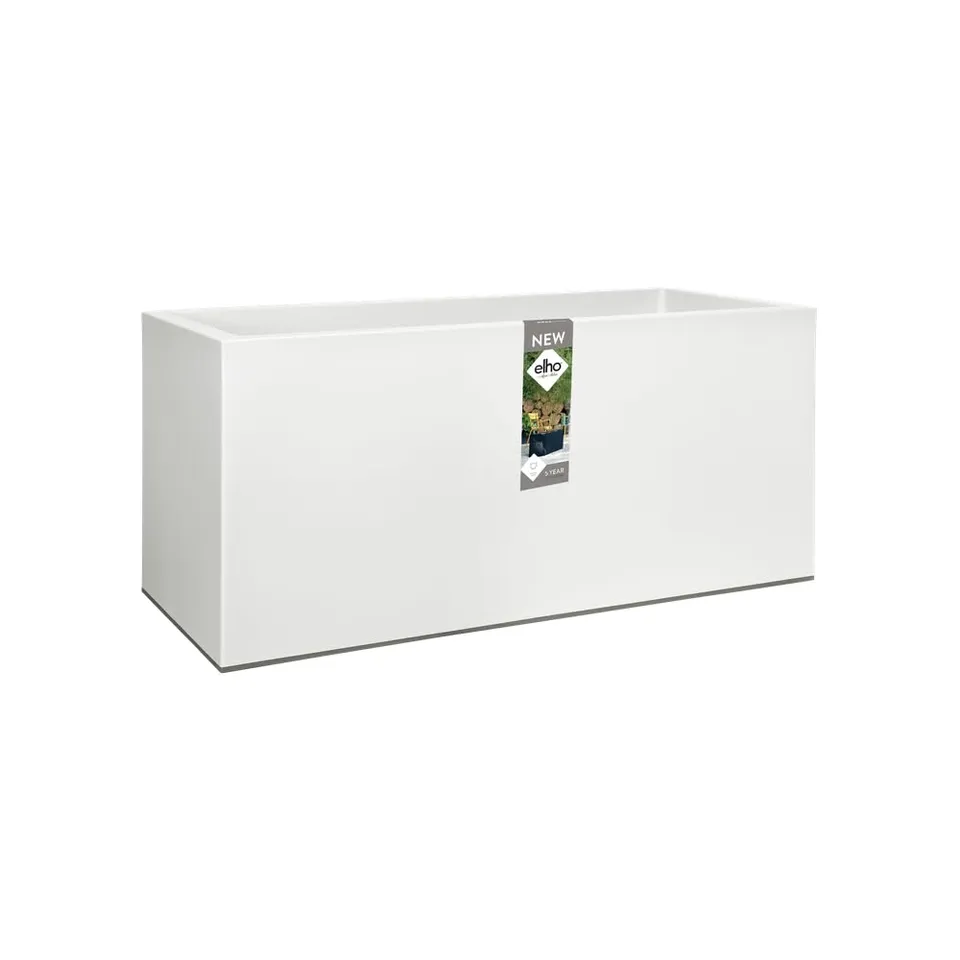 elho-vivo-long-blumenkasten-90-cm-mit-r-dern-wei-matt-kunststoff image 1