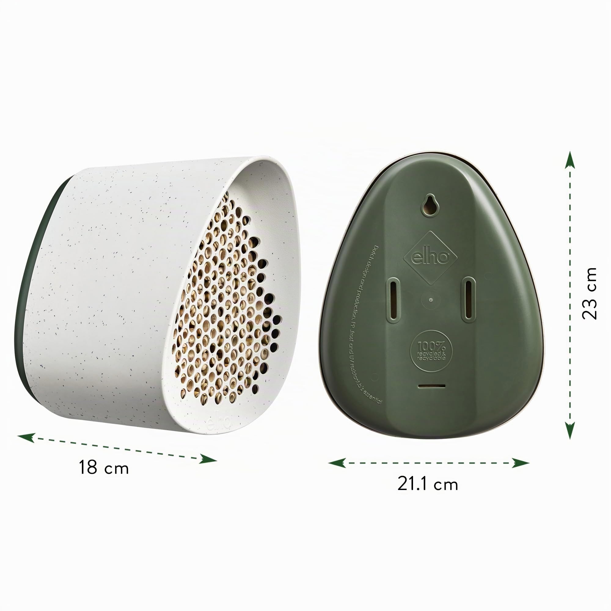 elho-essential-bienenhotel-18-cm-fibrous-grey-18-x-21-1-x-23-cm image 7