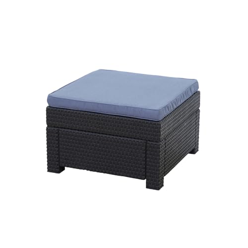 keter-provence-premium-hocker-panama-anthrazit-mit-kissen-blau image 8