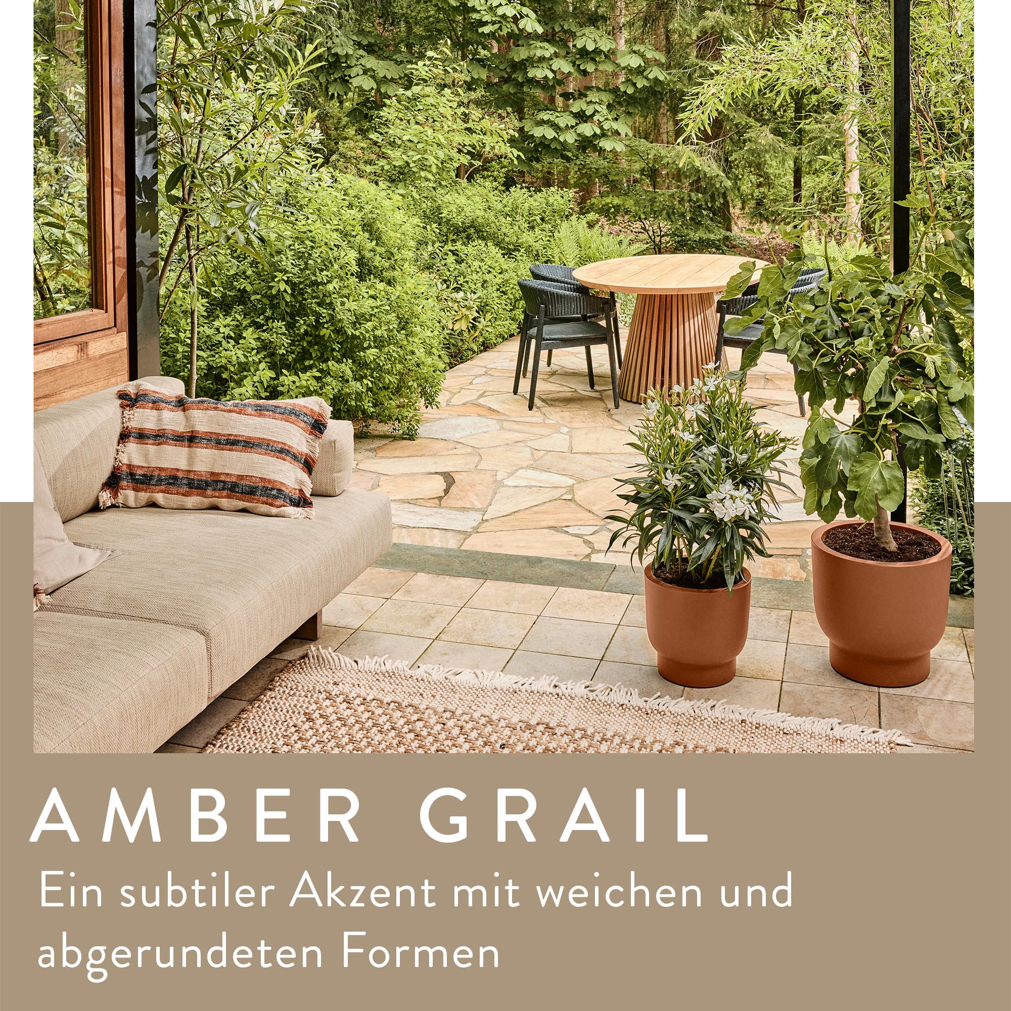elho-amber-grail-40cm-blumentopf-caramel-38-x-h-36-cm image 2