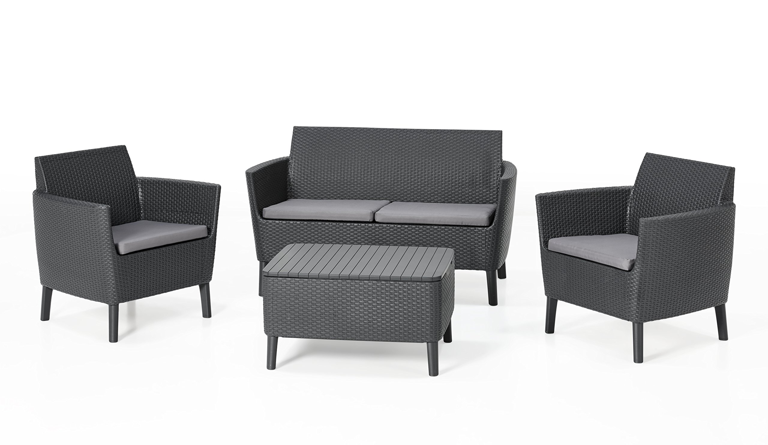 allibert-by-keter-salemo-4-teiliges-gartenm-bel-set-rattanoptik-grau image 1