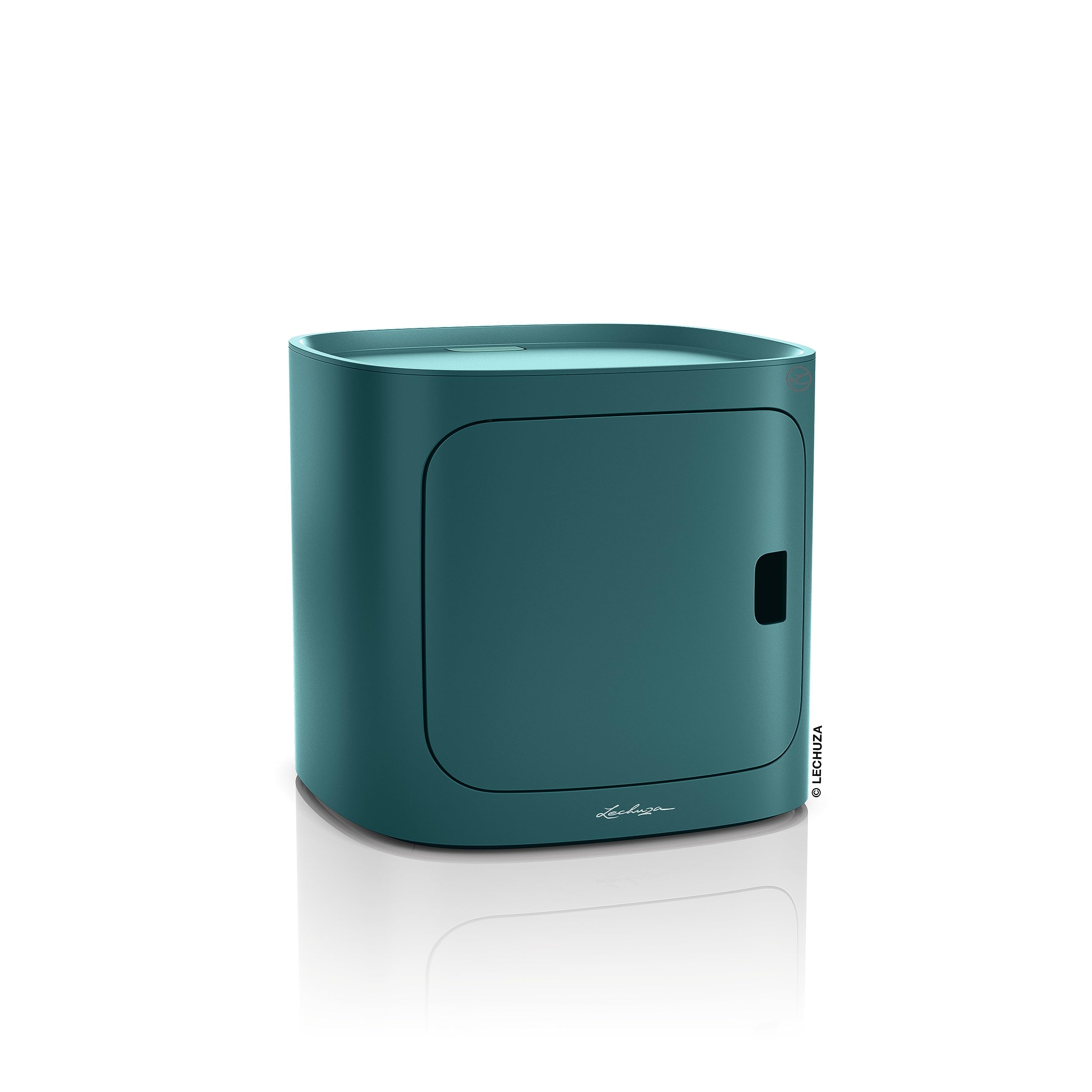 lechuza-pila-color-storage-vorratsbeh-lter-petrolblau-35x35x33-cm image 1