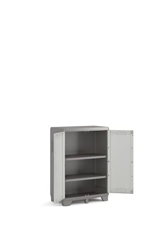 keter-groove-mehrzweckschrank-kunststoff-beige-sand-80-x-45-x-180-cm-mit-8-b-den image 6