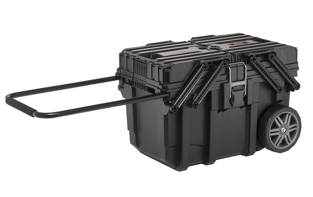 keter-job-box-238270-werkzeugkasten-auf-r-dern-schwarz image 1