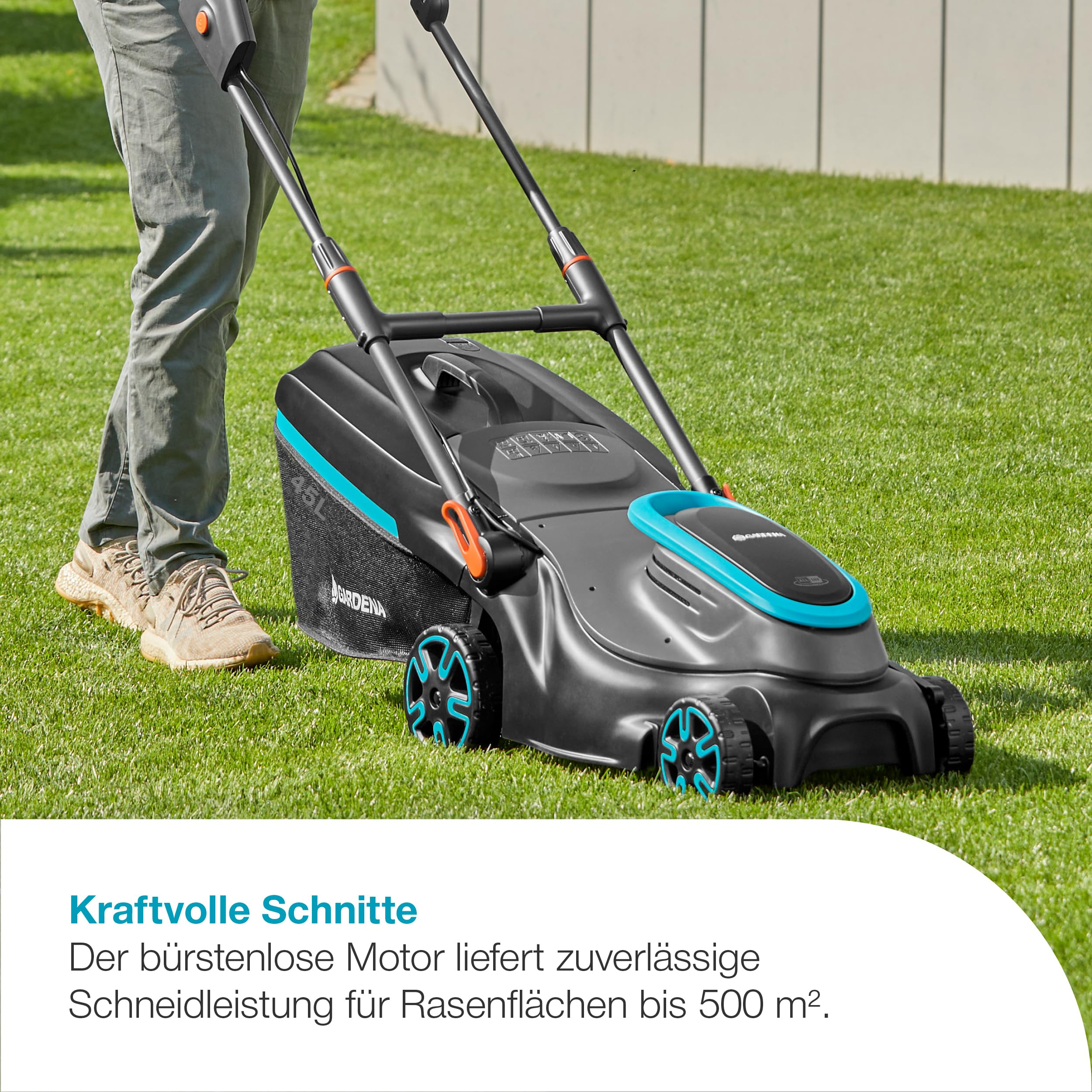 gardena-powermax-37-36v-p4a-akku-rasenm-her-ready-to-use-set-37-cm-schnittbreite image 2