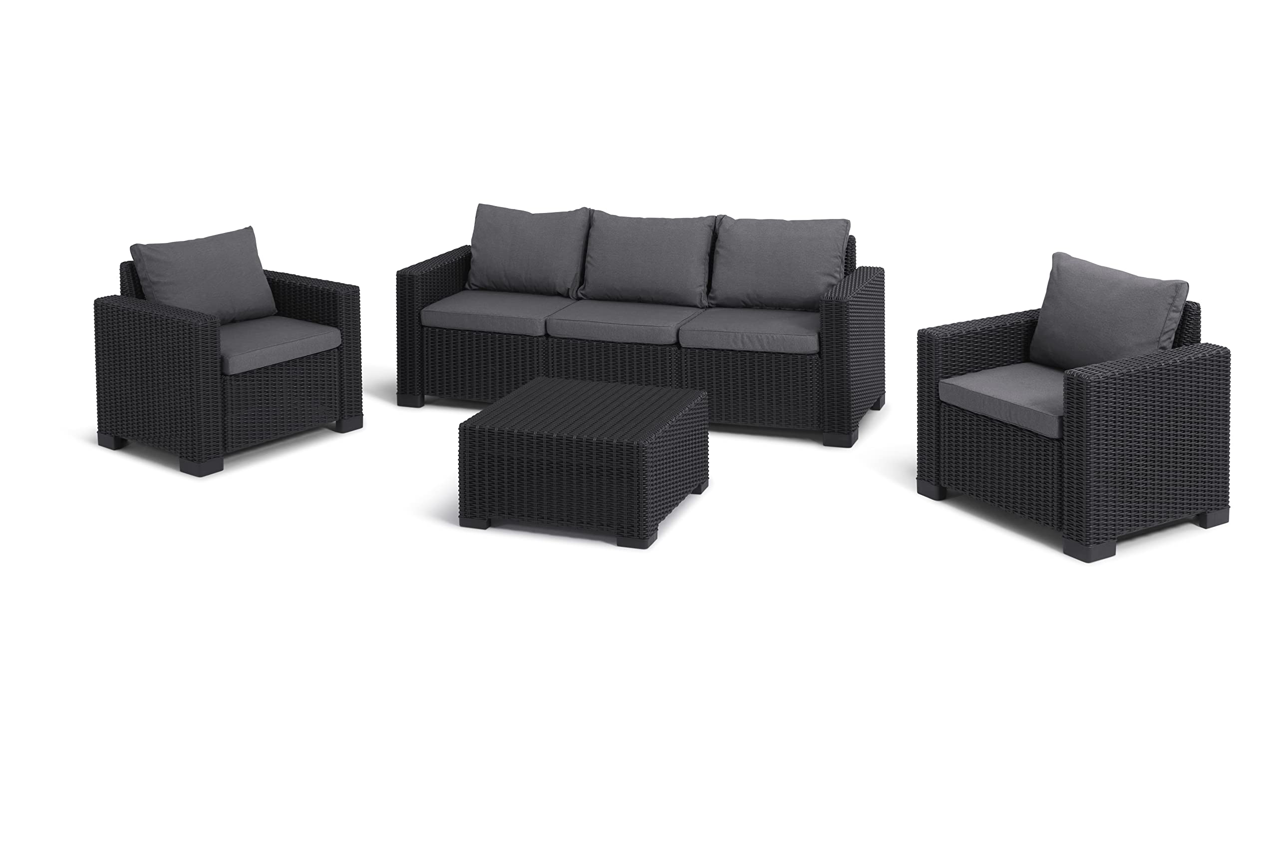 keter-california-3-sitzer-loungesofa-anthrazit-rattanoptik-wetterfest image 7