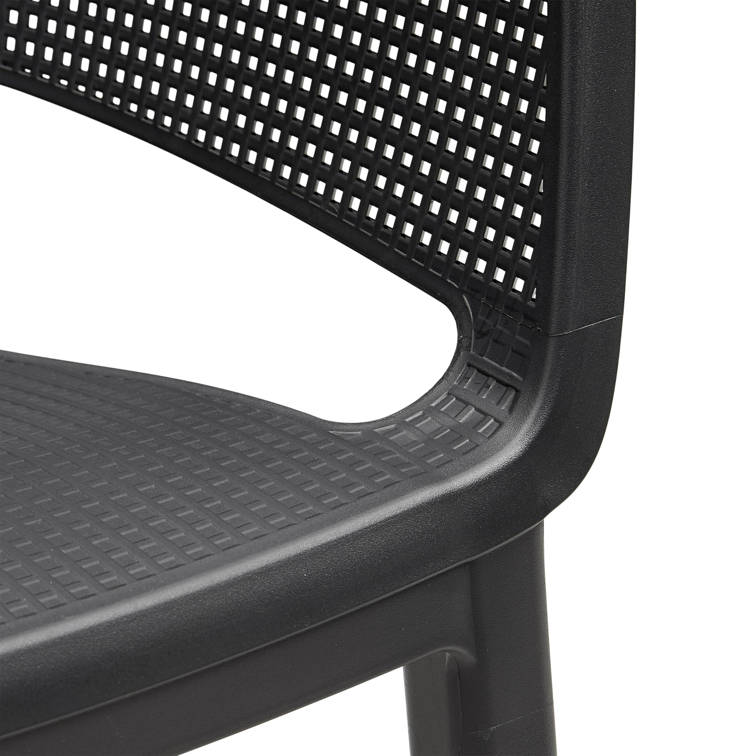 keter-elisa-chair-6er-set-gartenstuhl-graphit-stapelbar image 6