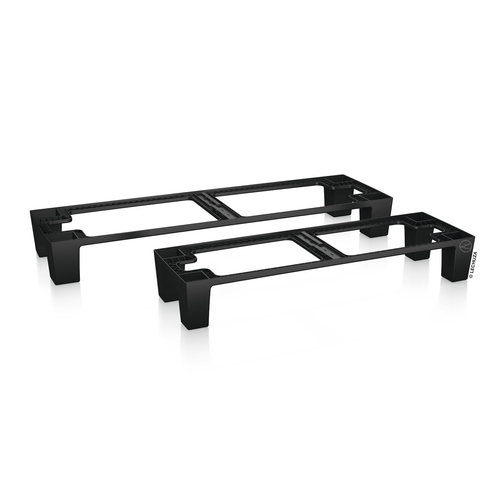 lechuza-trio-sockel-30-schwarz-untersetzer-erh-hung-98x30x15-cm image 2