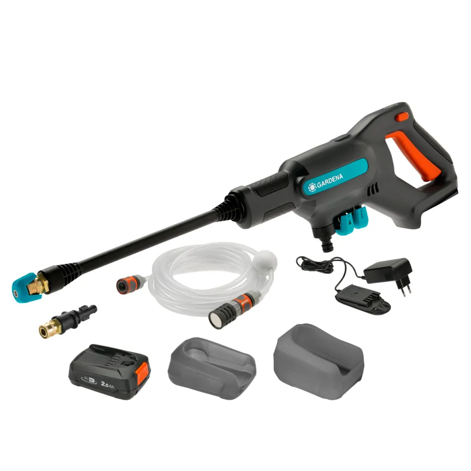 gardena-aquaclean-24-18v-p4a-premium-set-akku-druckreiniger-24-bar image 1