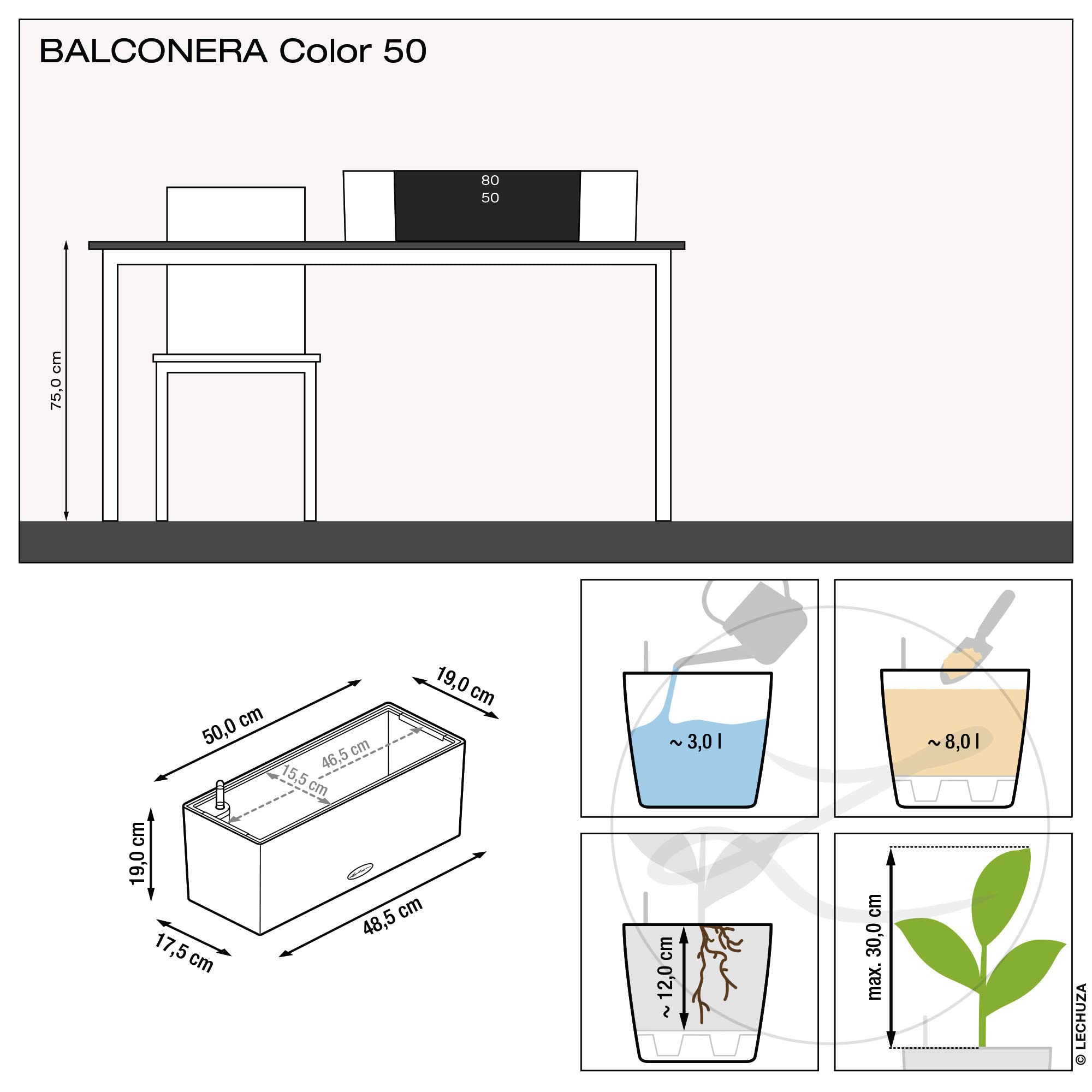 lechuza-balconera-color-50-balkonkasten-all-in-one-set-wei-50cm image 4