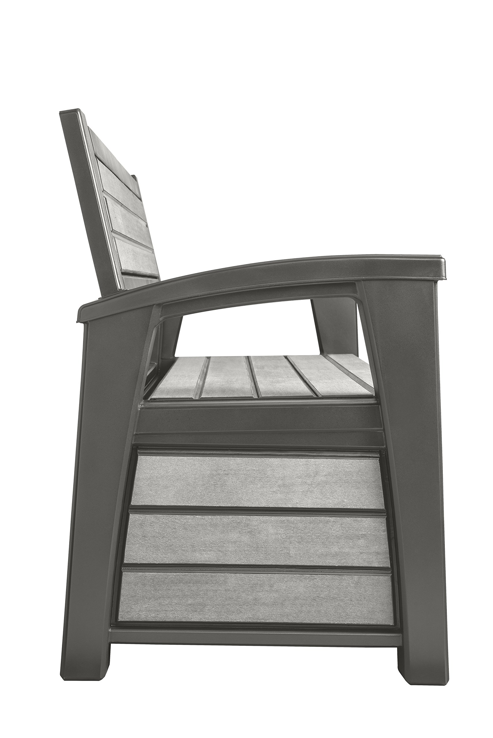 keter-hudson-bench-2in1-gartenbank-und-kissenbox-227-l-anthrazit image 5