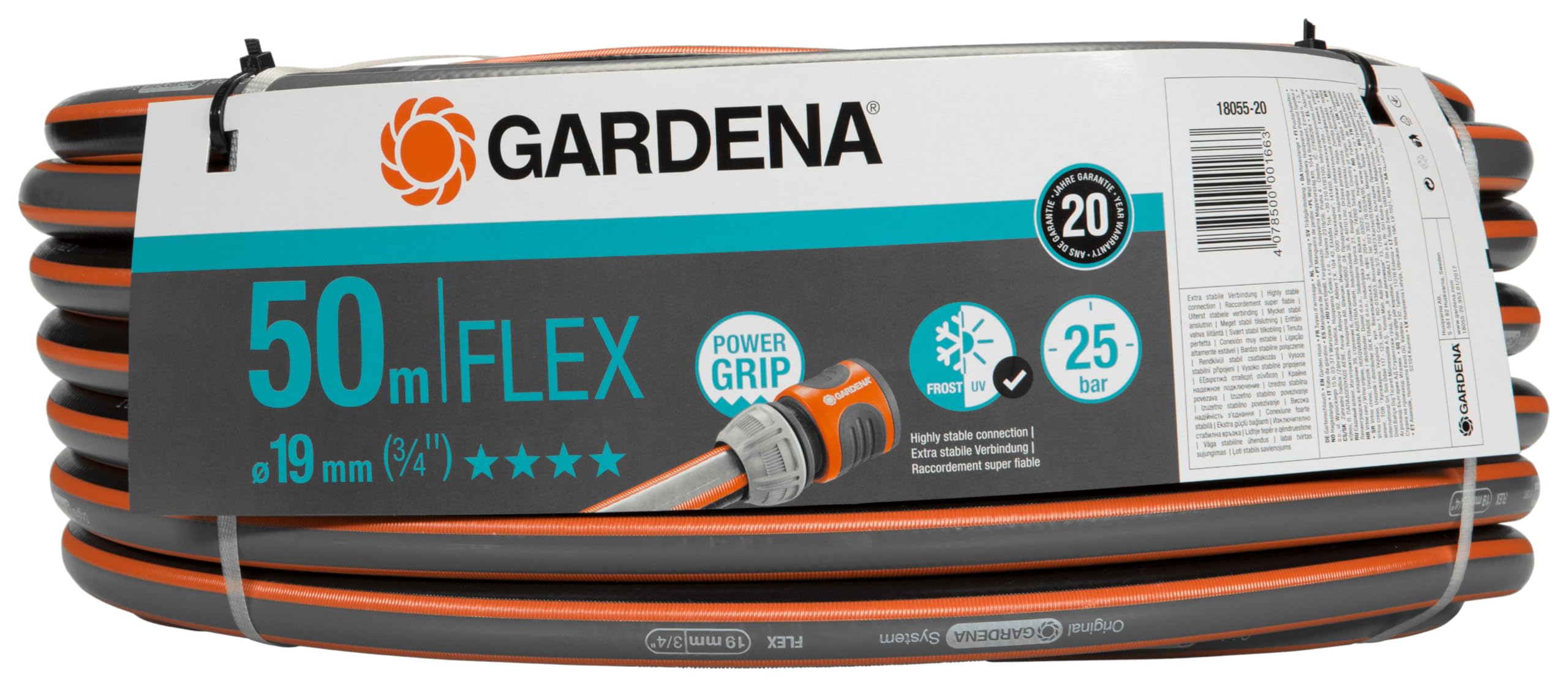 gardena-comfort-flex-schlauch-19-mm-3-4-50-m-ohne-systemteile-18055-20 image 1