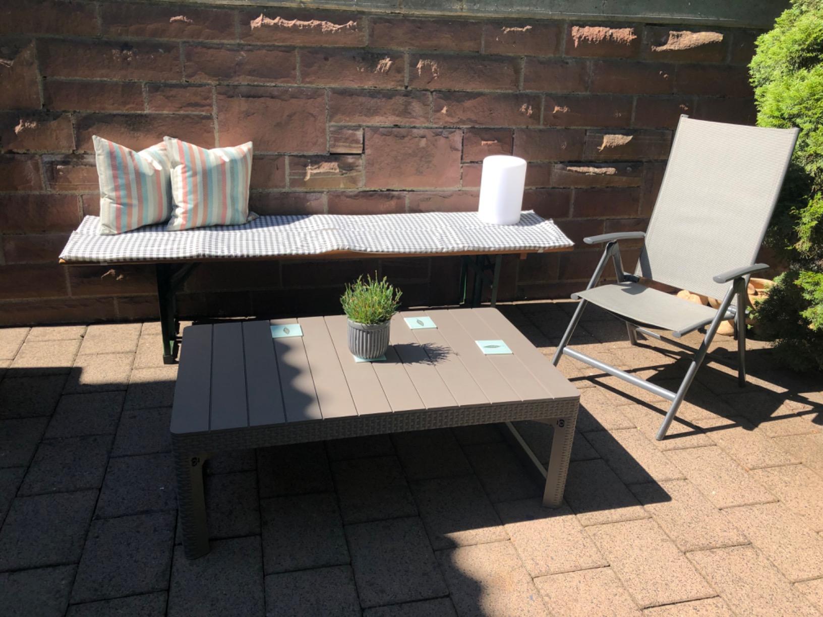 Traumecke auf unserer Terrasse