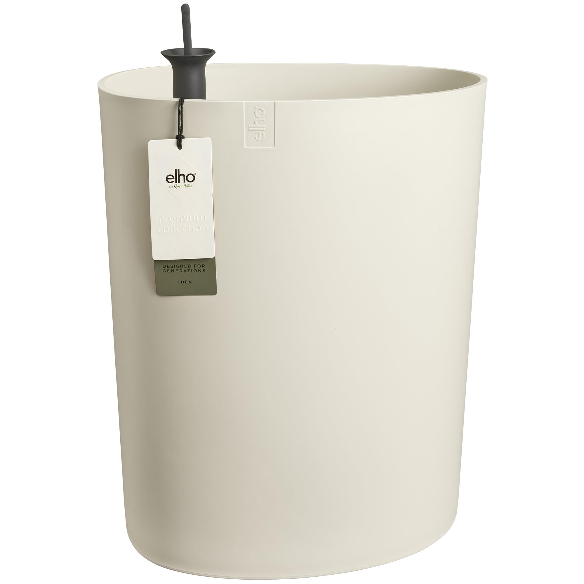 elho-eden-aquacare-high-40-cm-linen-white-blumentopf-mit-bew-sserungssystem image 1