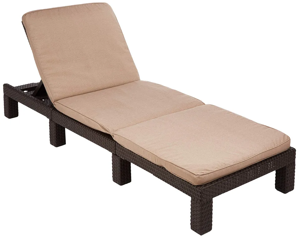 keter-daytona-sl-sonnenliege-rattan-195x65x22-cm-inkl-kissen image 1