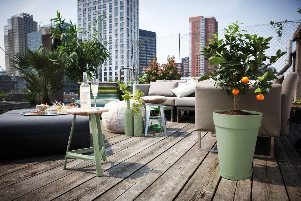elho-loft-urban-rund-hoch-28-blumentopf-pistazien-gr-n-27-5-x-h-35-8-cm image 7