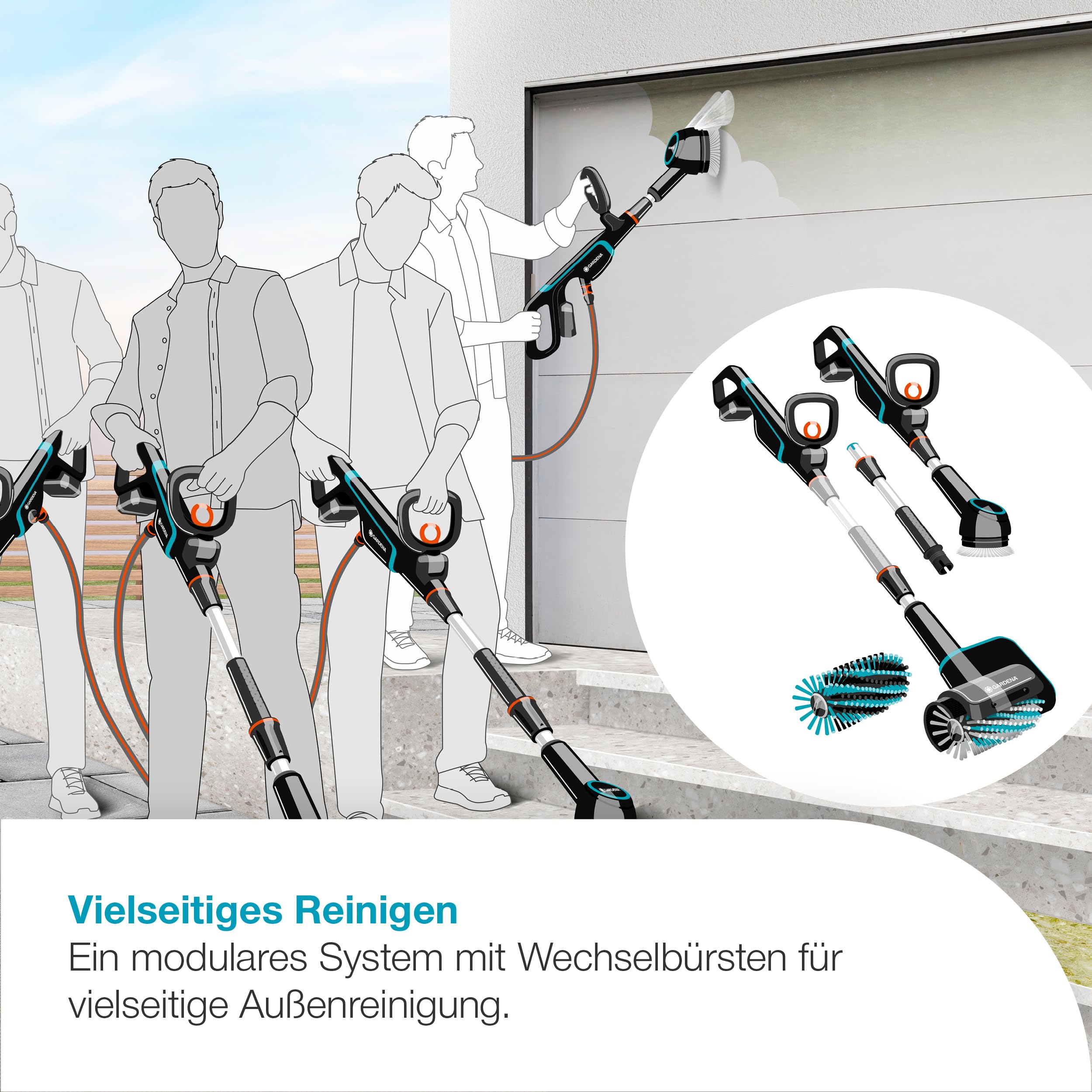 gardena-akku-multi-reiniger-aquabrush-universal-04-18v-p4a-ready-to-use-set-mit- image 2