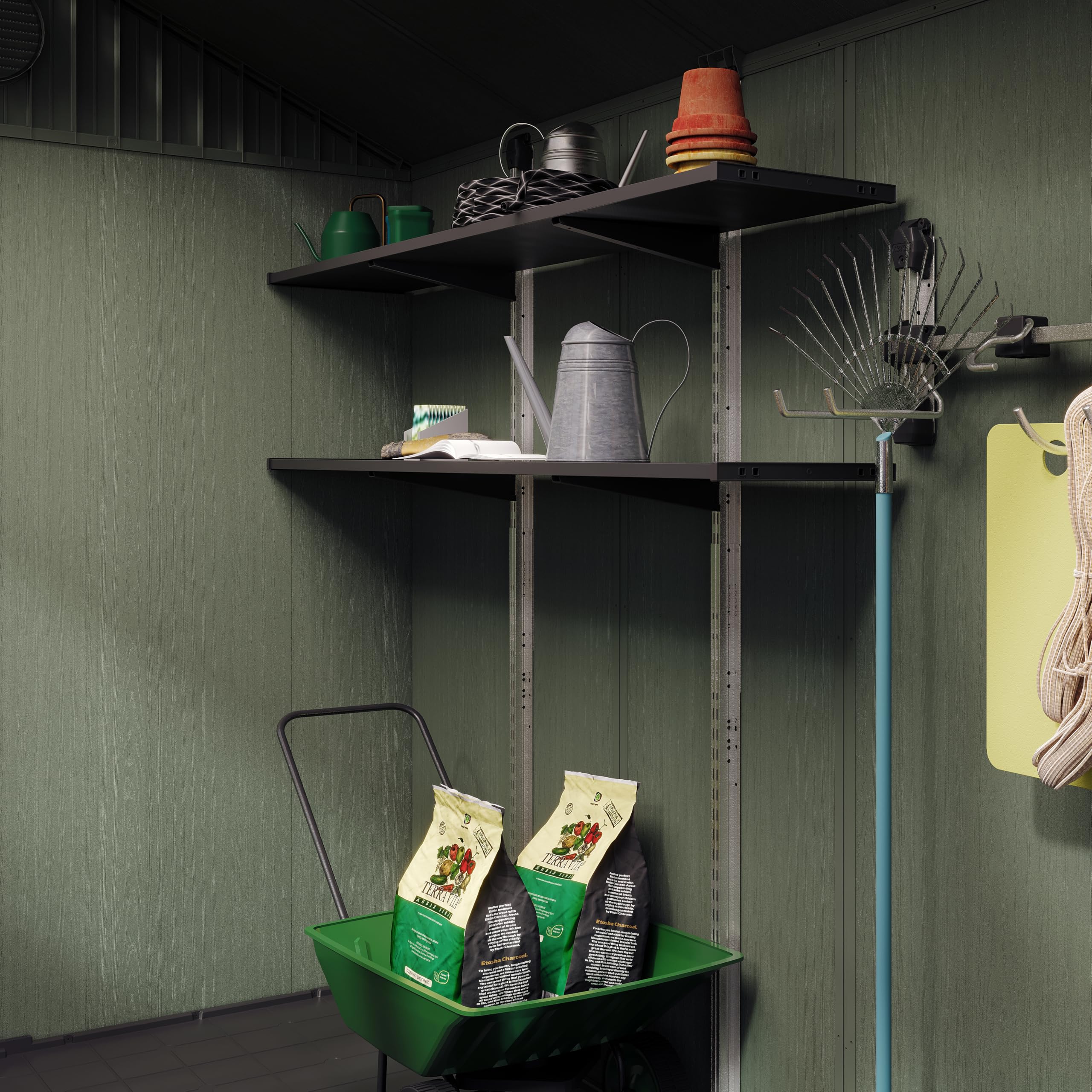 keter-darwin-gew-chshaus-244x190x221-cm-gr-n-kunststoff-treibhaus-mit-satteldach image 7