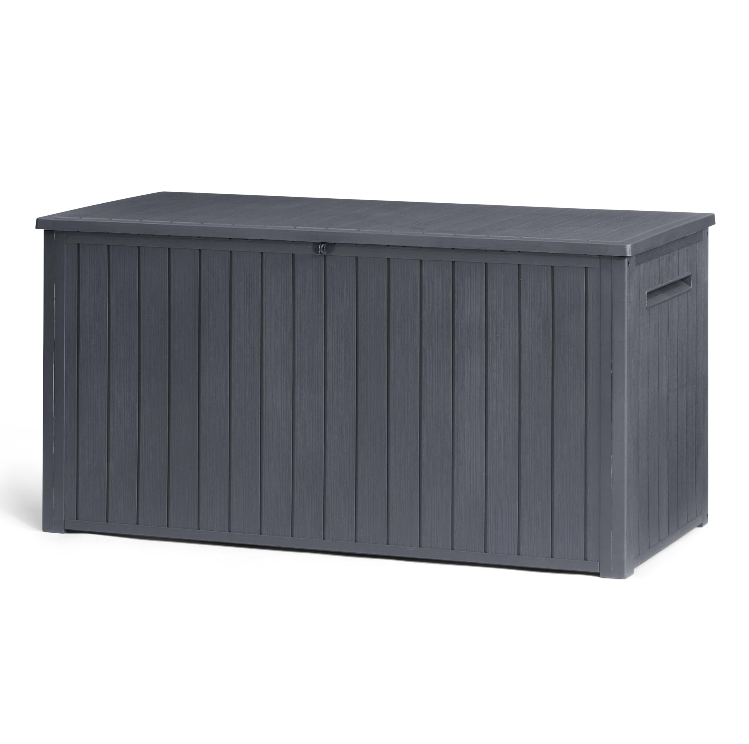 keter-southwood-gartenbox-auflagenbox-643-l-holzoptik-grau-146-x-74-x-70-cm image 1