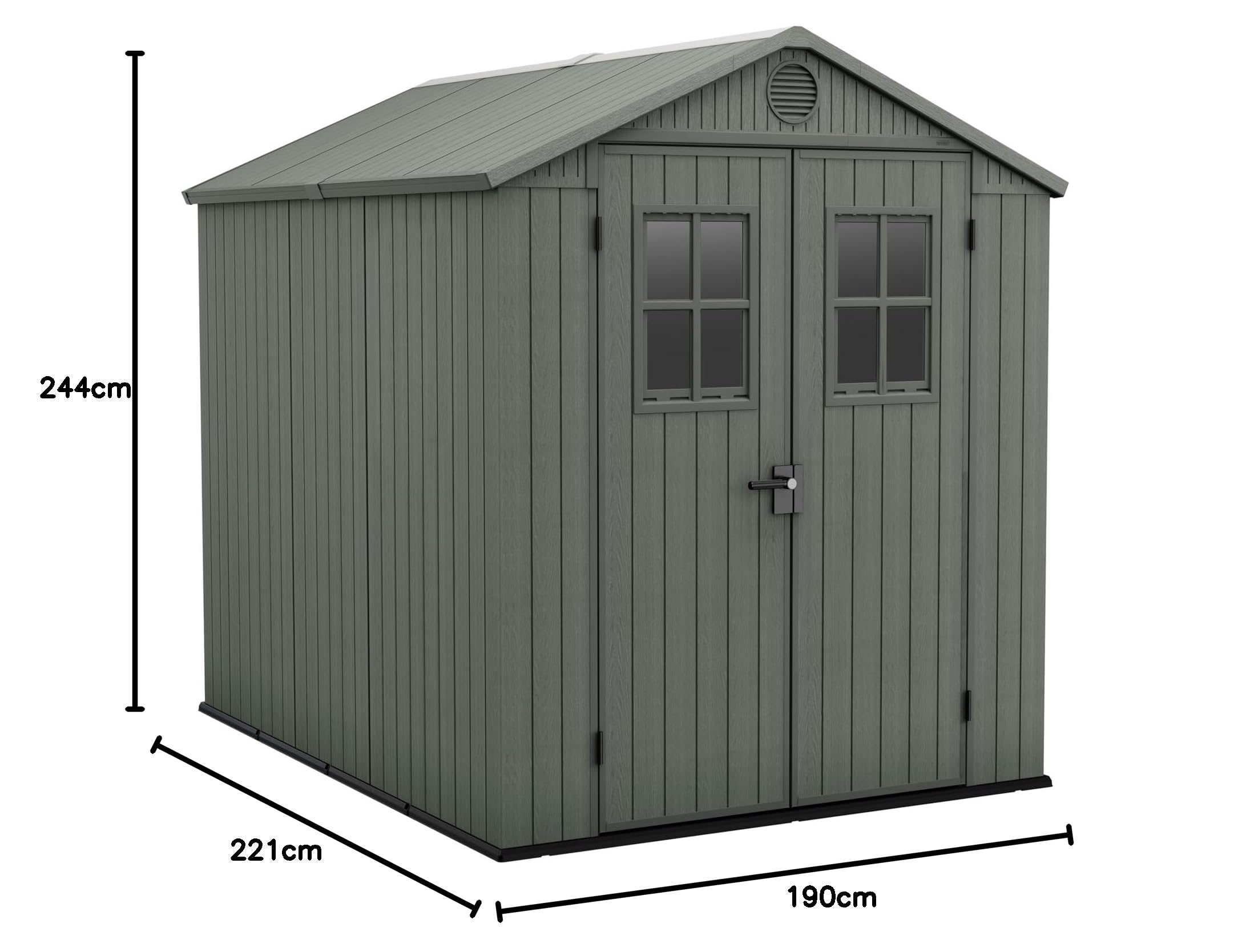keter-gartenhaus-darwin-6x8-salbeigr-n-190-x-244-x-221-cm-4-5-m image 7