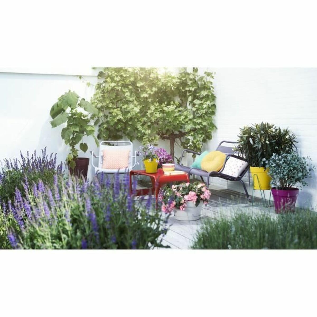 elho-loft-urban-rund-25-cm-blumentopf-ocker image 4