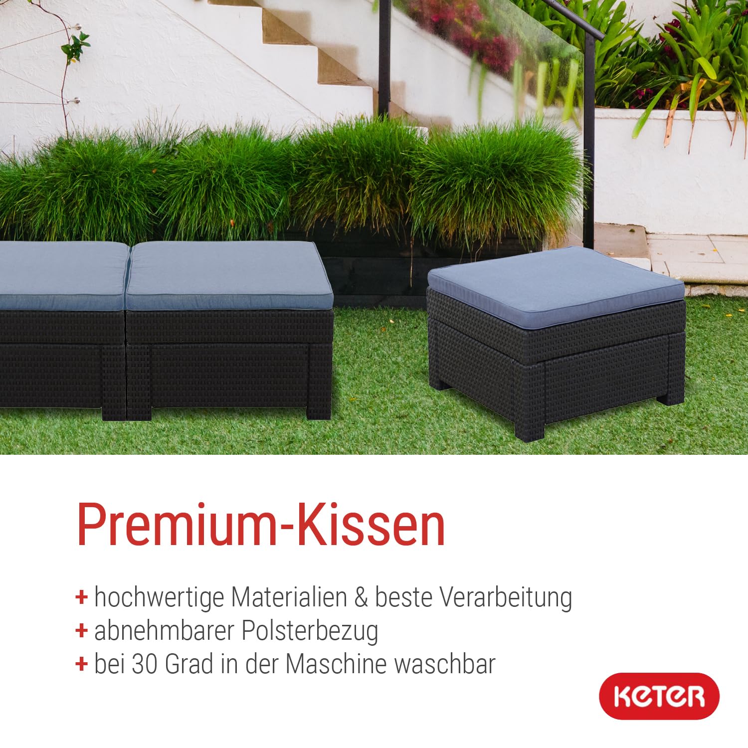 keter-provence-premium-hocker-panama-anthrazit-mit-kissen-blau image 3