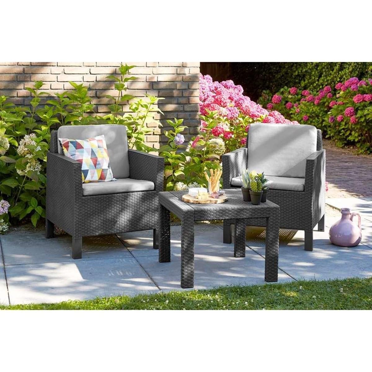 keter-allibert-chicago-lounge-set-3-teilig-balkon-lounge-gartenm-bel-graphit image 3