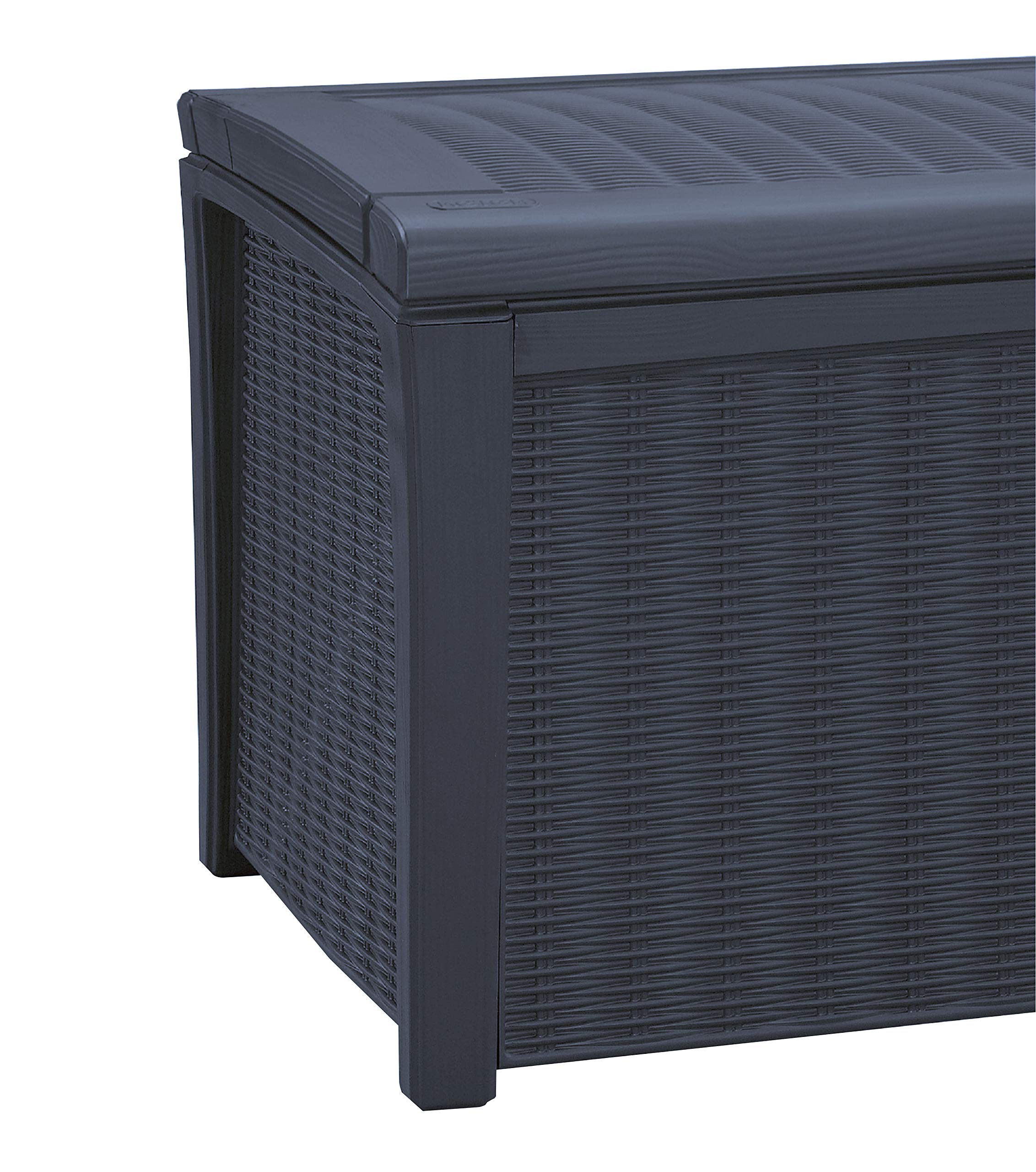 keter-borneo-kissenbox-416l-graphit-rattanoptik image 7