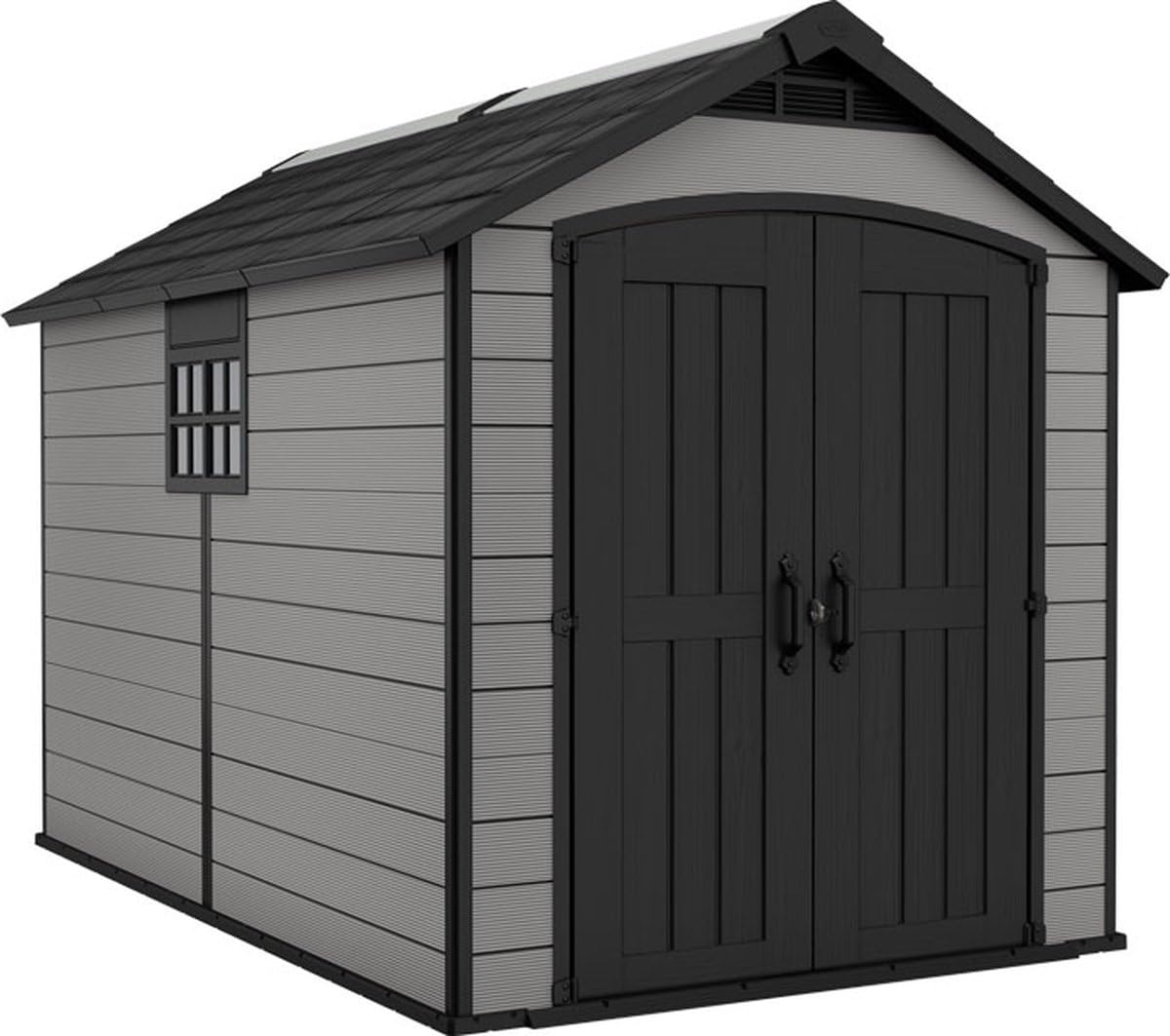 keter-manor-6x8-dd-ger-tehaus-kunststoff-schuppen-grau-7-6-m image 1