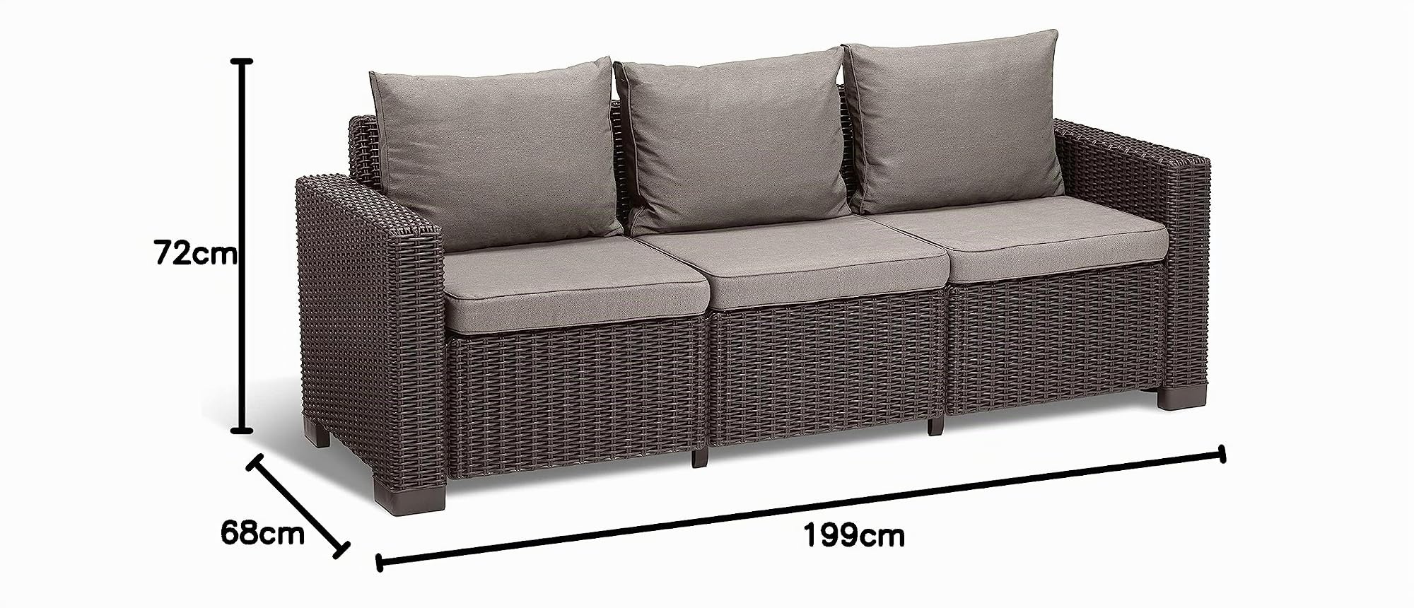 keter-allibert-california-3-sitzer-lounge-sofa-199x68x72-cm-graphit-panama-cool- image 3