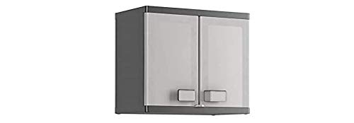 keter-logico-kunststoffh-ngeschrank-schwarz-grau-65x39x56-5-cm image 2
